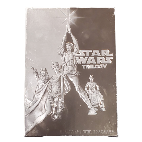 Star Wars Trilogy Widescreen DVD Set of 4 - Picture 1 of 12